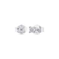 Pendientes Bliss Mujer Rugiada in Oro blanco Diamante 20115602